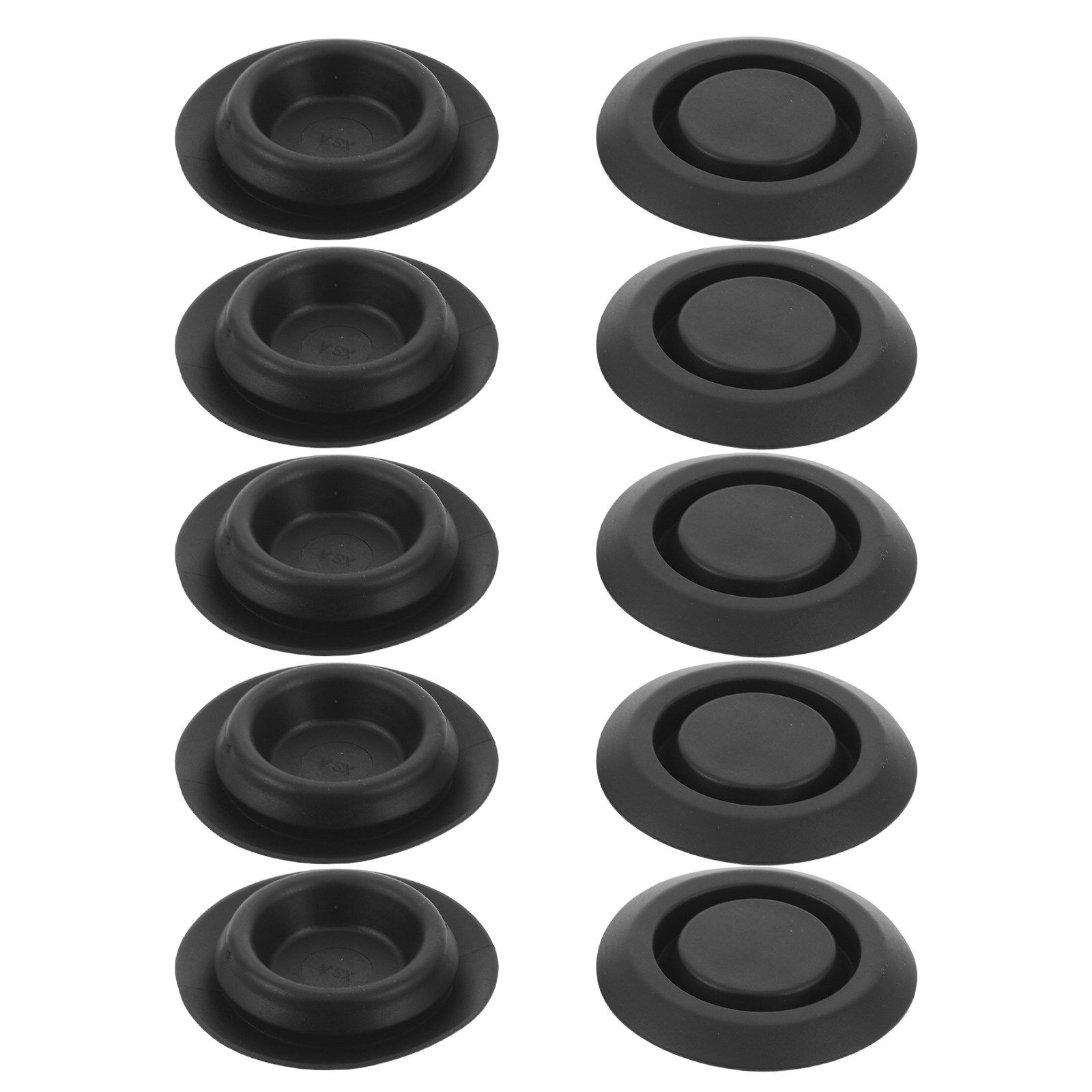 D.A.D Car Accessories - 10個入り リアフロアパンボディプラグ 交換用 テールゲート Dピラー ゴム製ドレンプラグ