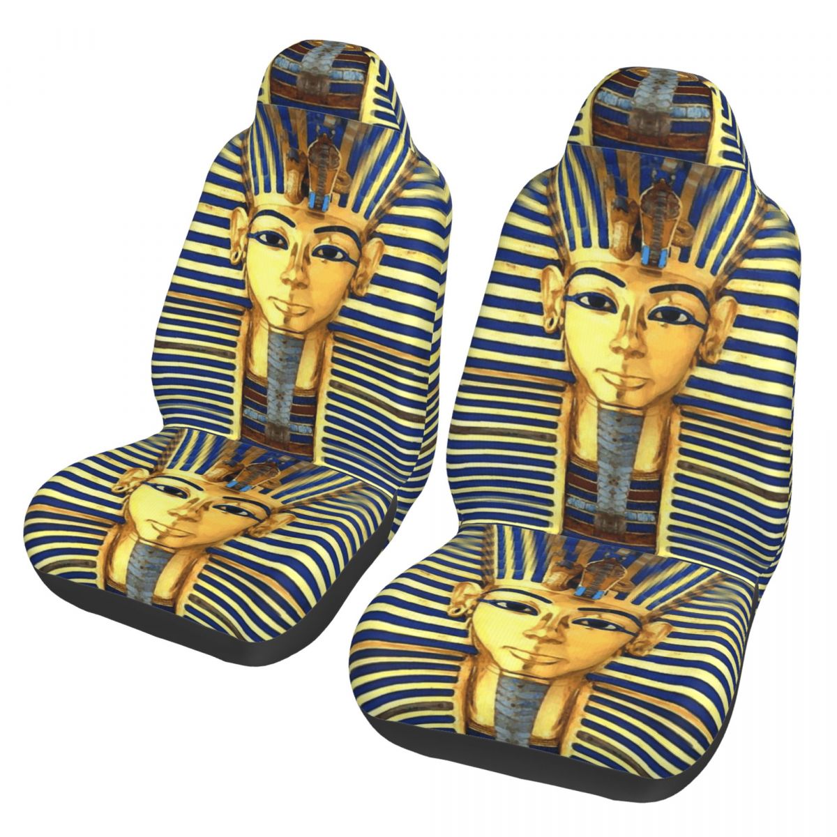 ファラオ王ツタンカーメンゴールドラピスユニバーサルカーシート - Car Accessories Egypt のレビューと価格