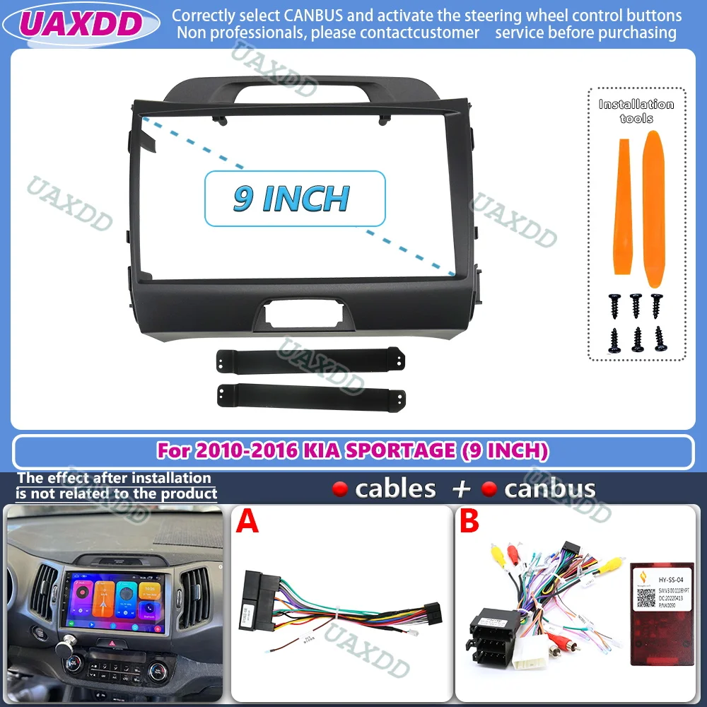 2010-2016年式 キア スポーテージ用 UAXDD 2 - Car Accessories Online のレビューと価格
