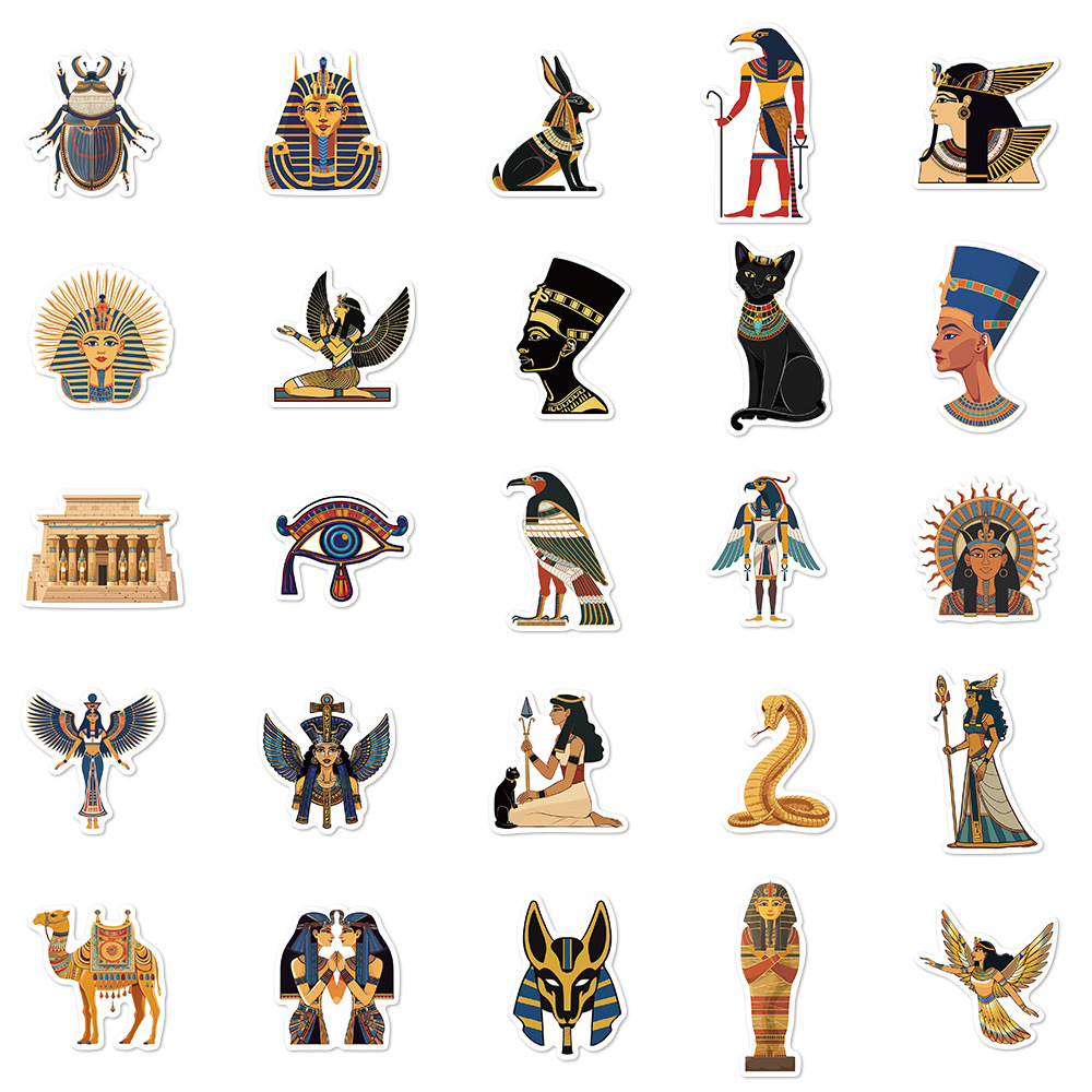古代エジプト文化のステッカー,落書き装飾,日曜大工のステッカ - Car Accessories Egypt のレビューと価格