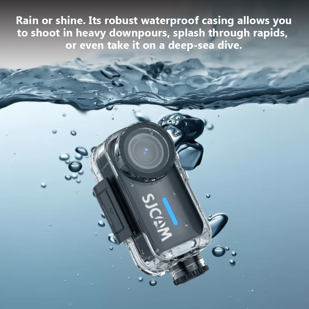 SJCAM C110+ アクションカメラ 6軸ジャイロスコー - Car Accessories Online のレビューと価格