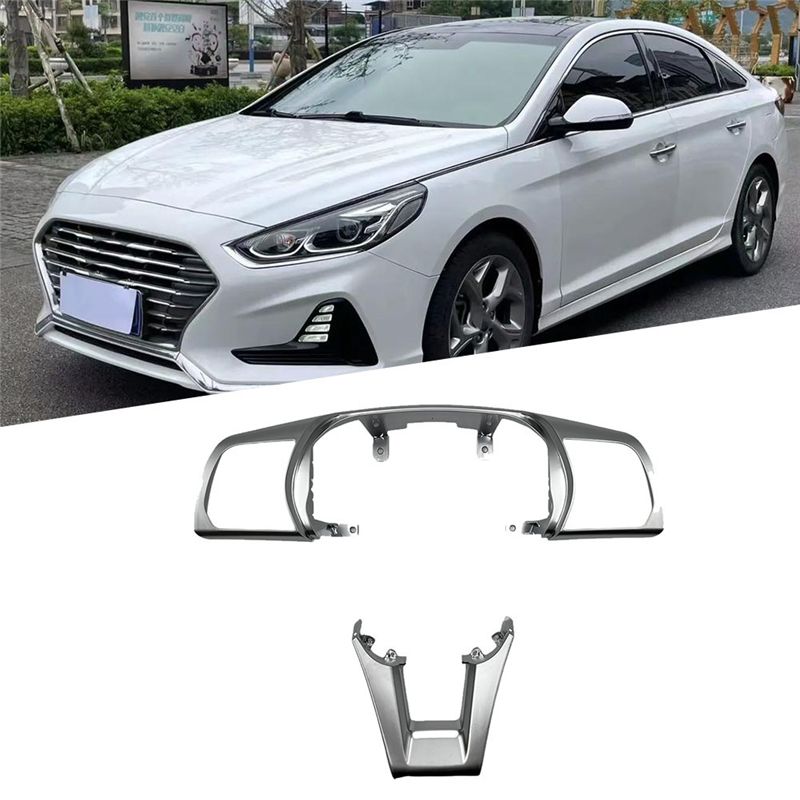 AEF2-1セット車のステアリングホイールカバークロームトリ - Steering Wheel Cover のレビューと価格