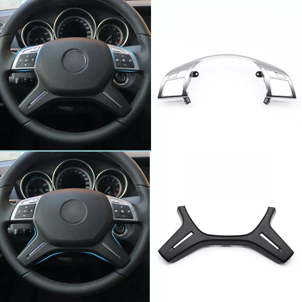 車のステアリングホイールセンターエアバッグカバートリム メル - Steering Wheel Cover のレビューと価格