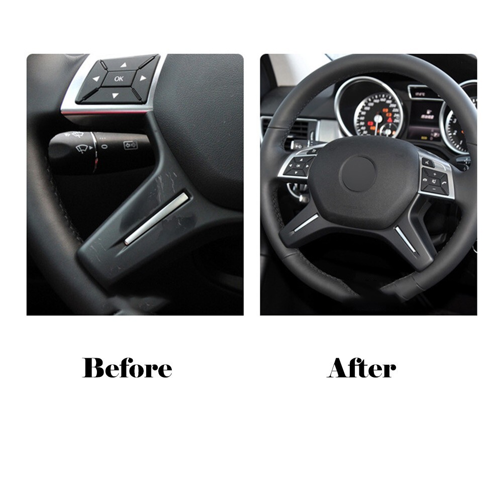 車のステアリングホイールセンターエアバッグカバートリム メル - Steering Wheel Cover のレビューと価格