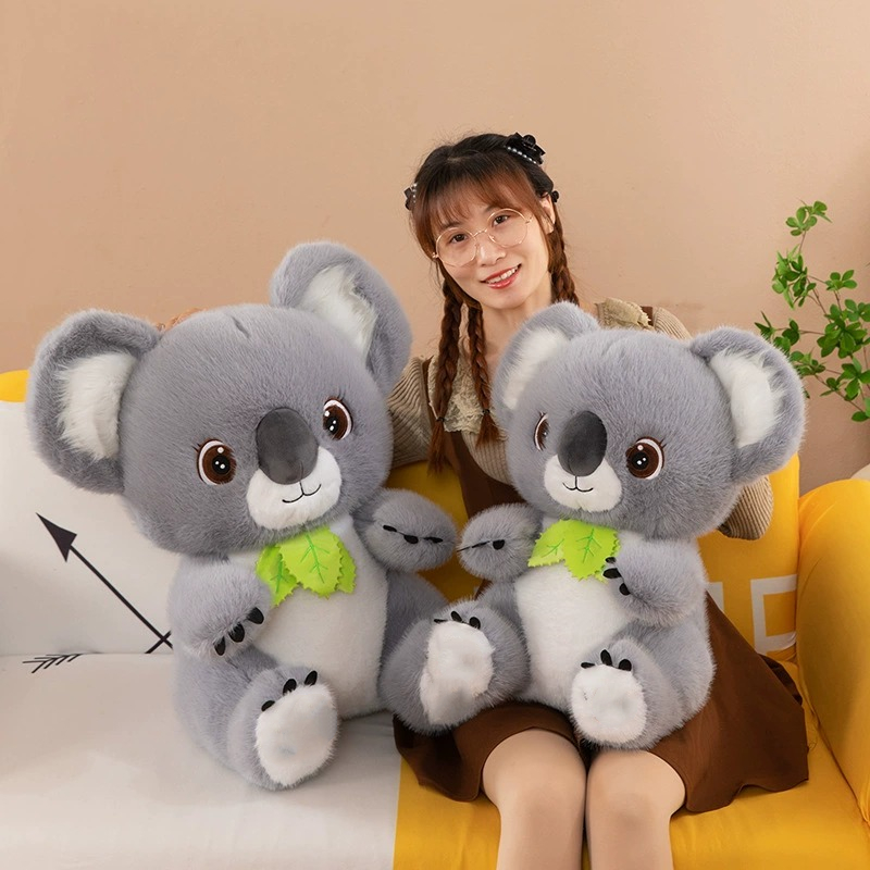 新しい漫画かわいいコアラ小動物ぬいぐるみ寝室の装飾車の装飾子 - Car Accessories Xmas のレビューと価格