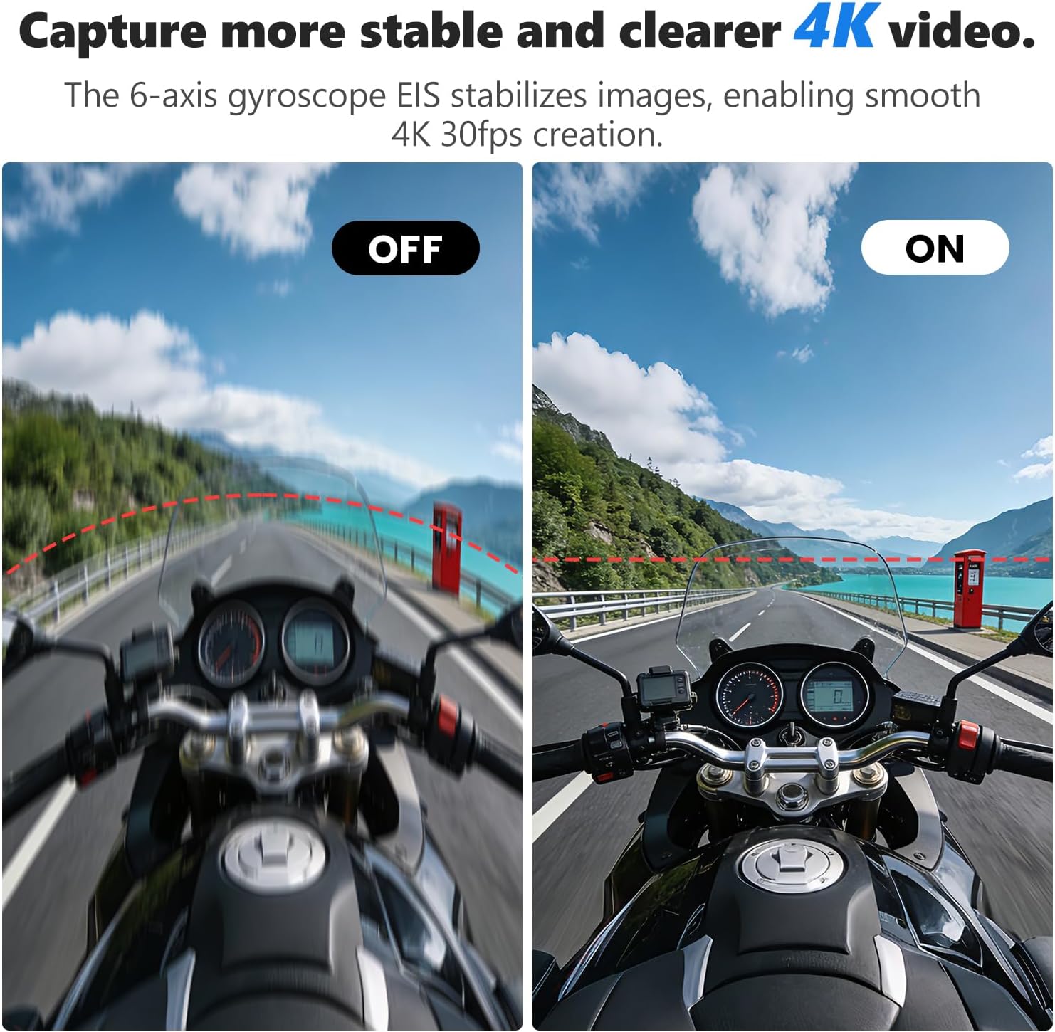 ANSVICAM 4K HD ミニ Wifi アクションカメ - Car Accessories Online のレビューと価格