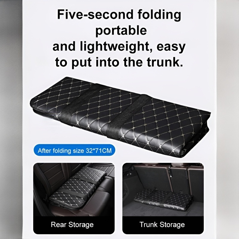 折りたたみ式車用後部座席ベッド、空気注入不要、インスタントセ - Car Accessories Online のレビューと価格
