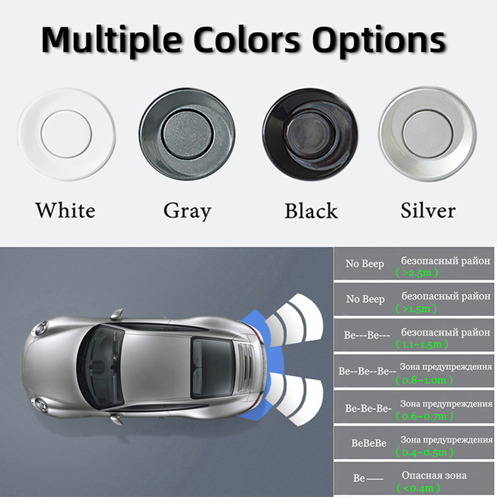 Hippbqcc-カーパーキングセンサーキット、オートパーク - Car Accessories Online のレビューと価格
