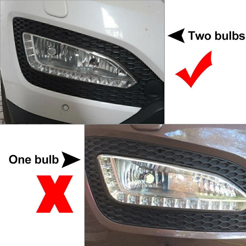 自動車ヘッドランプ LED DRL フォグライト LED 運 - Car Accessories Xmas のレビューと価格