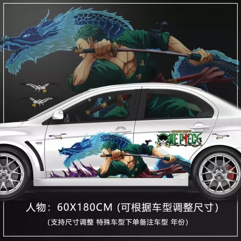 ワンピースステッカー車体装飾カーフィルムステッカーモンキー・ - D.A.D Car Accessories のレビューと価格