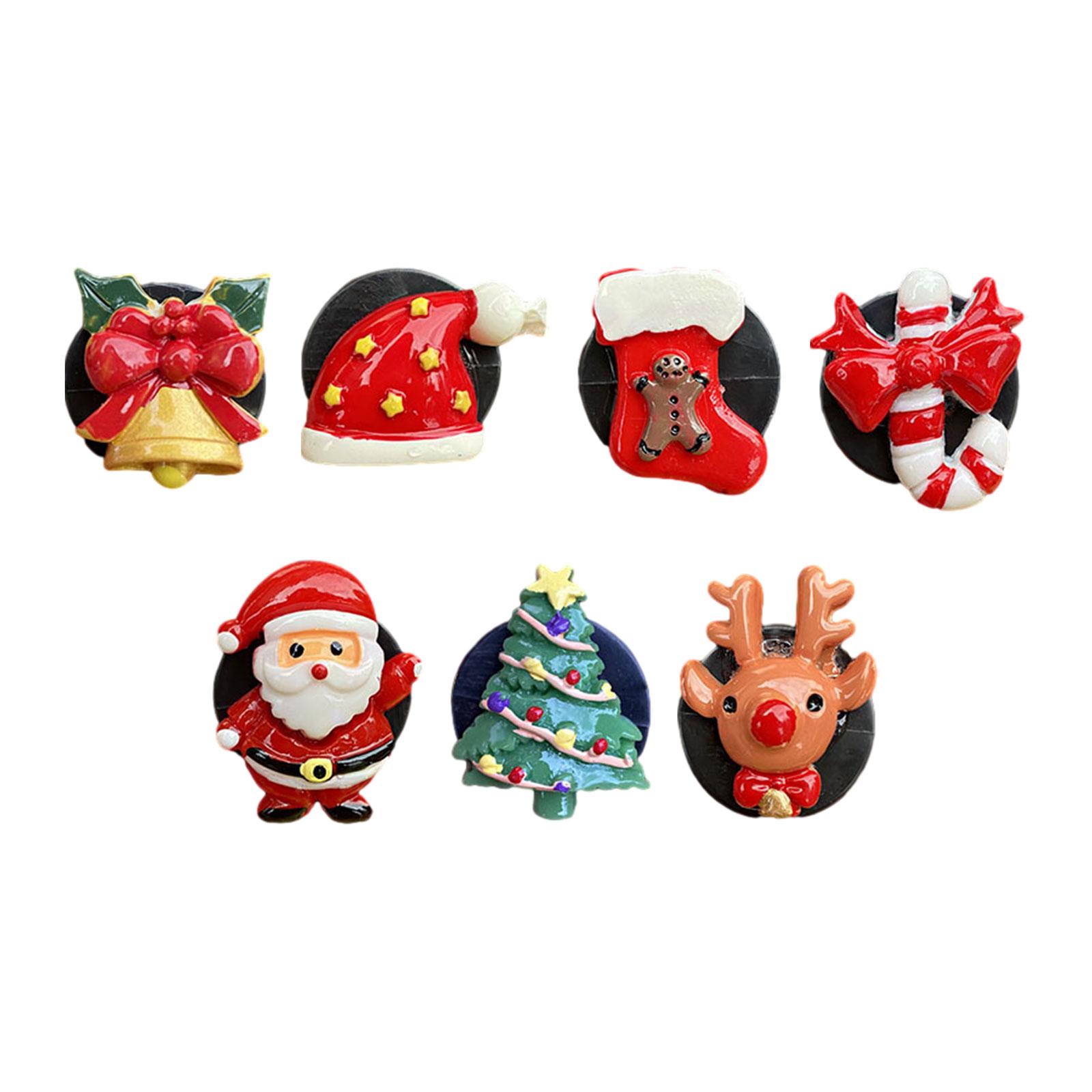 車内クリスマスデコレーション 車用香水クリップ 樹脂製オーナ - Car Accessories Xmas のレビューと価格
